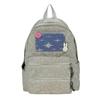 Schoolbag Japanese plaid student schoolbag niche ins style retro versatile cute high school student large capacity backpack