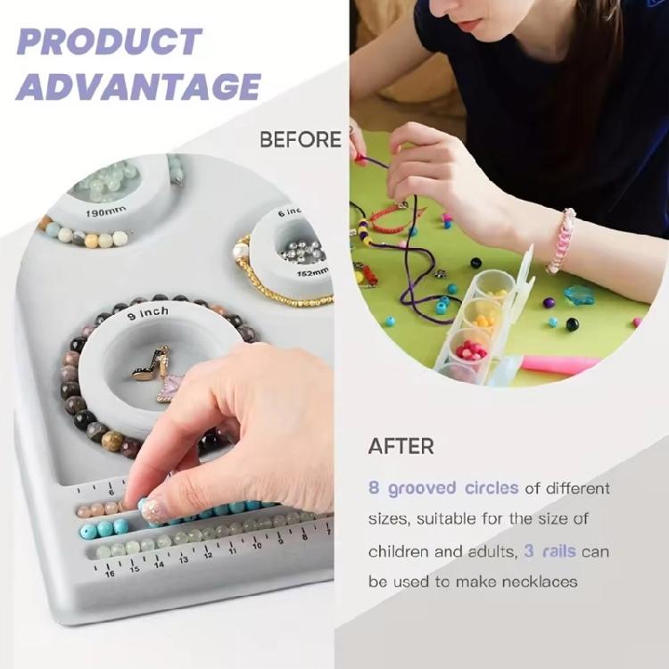 Creative Jewelry Designs Making Board for DIY Enthusiasts Perfect Craft Supplies for Personalize Beadwork Projects