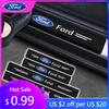 Autoaufkleber 4 Stück Kohlefaser Auto Türkantenschutzleiste 3D Aufkleber für Ford Fiesta MK7 Mondeo MK4 ST Focus MK1 MK2 MK3