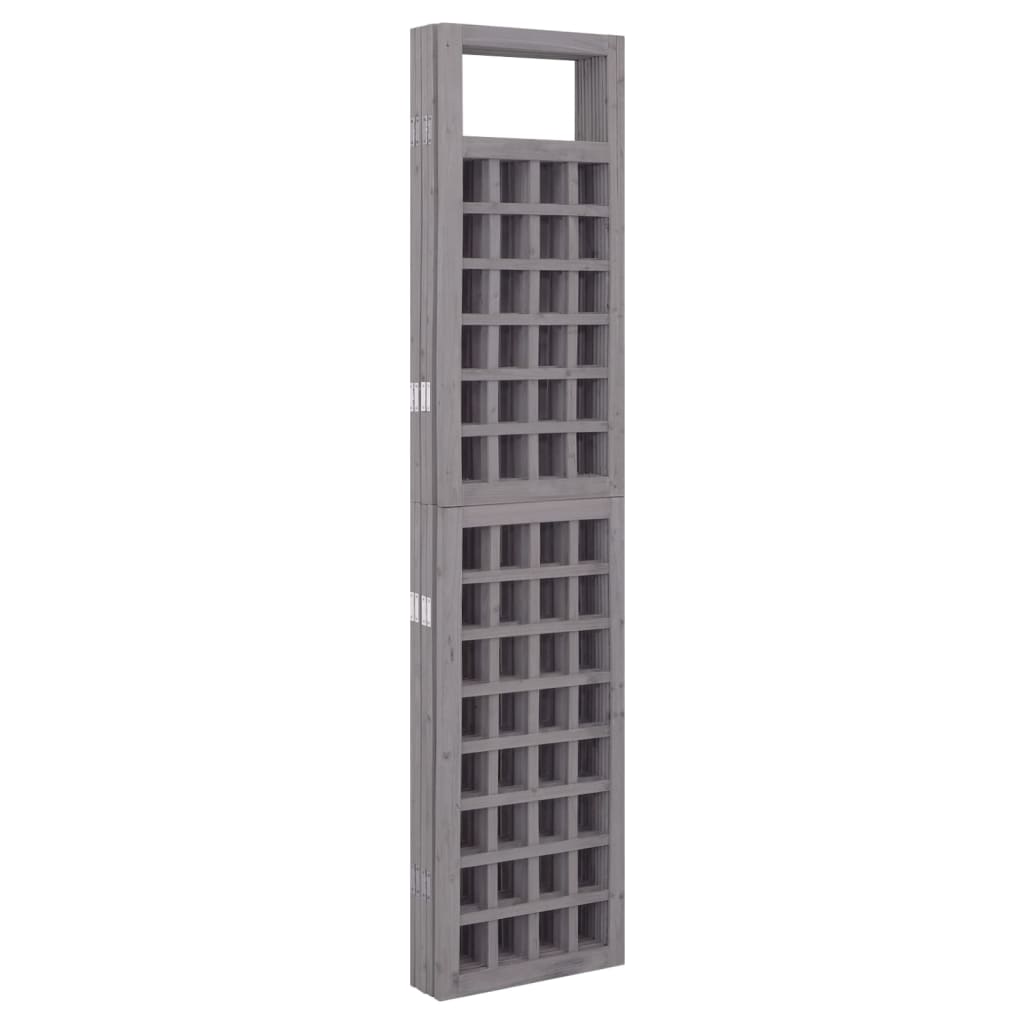 Vidaxl 5-Panel Room Divider/Trellis, Fir Wood, 201.5X180Cm