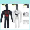 High-quality Siren Head Black Street Lamp Plush Doll For Horror Fans