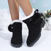 Fashion Women Snow Boots Winter New Thick Plush Non-slip Boots Women Fashion Warm Fur Shoes for Women Outdoor Casual Comfortable Shoes
