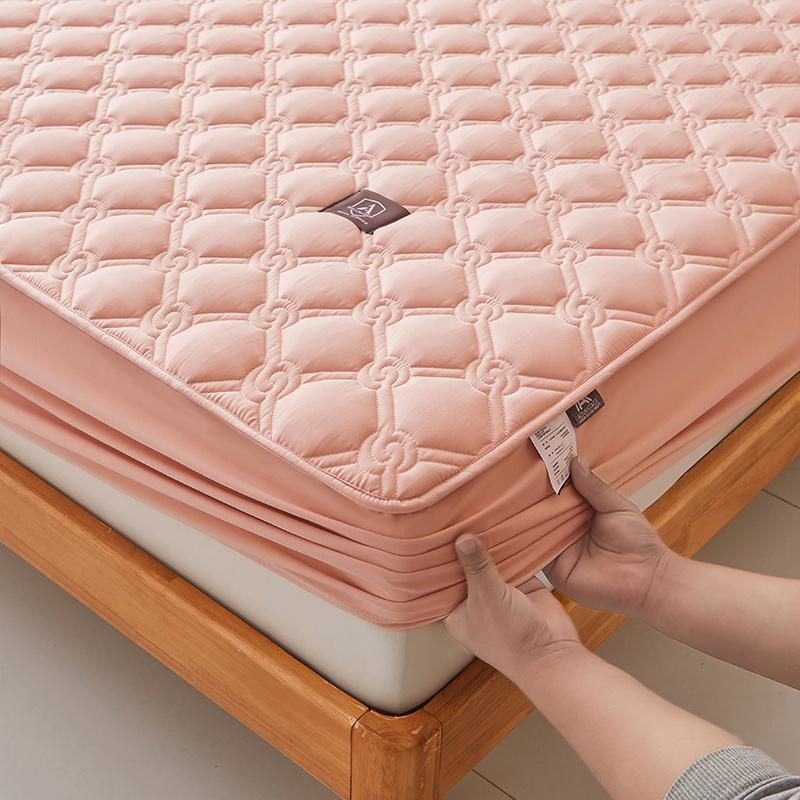 

Пушистое постельное белье, простыня на резинке, стеганый наматрасник, толстый эластичный защитный чехол для матраса, соевое постельное белье, размер King Queen 120/140/200 140x190x30cm