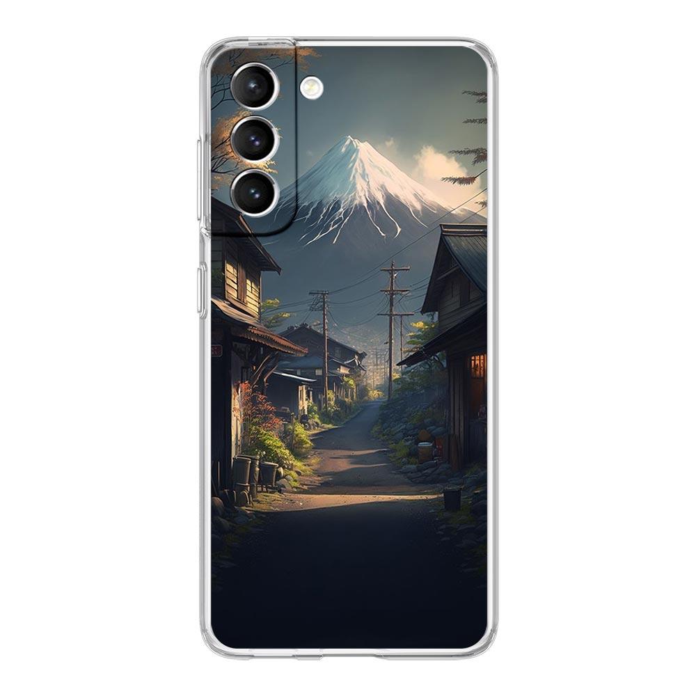 

Чехол для телефона с японским аниме-пейзажем для Samsung Galaxy S23 Ultra S22 5G S20 S21 FE 5G S10E S9 S8 S10 Plus Мягкий силиконовый прозрачный чехол Samsung S20Ultra