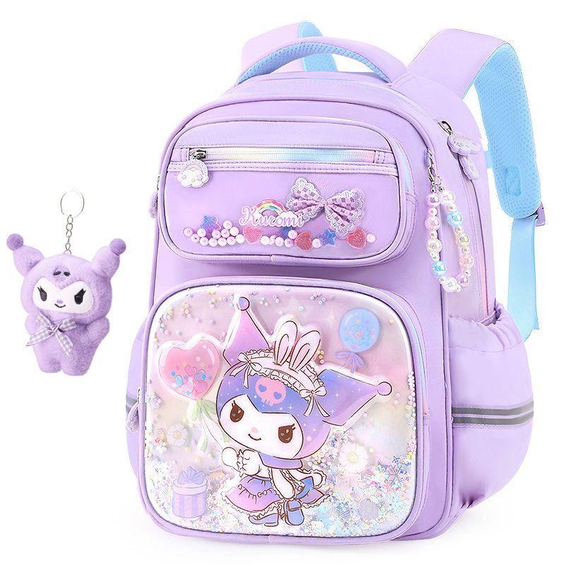 Kuromi Girls' Decompression School Backpack