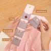 Mini Jewelry Organizer Roll Pouch PU Leather Travel Jewelry Case with Multiple Pockets for Necklace/Earring/Ring