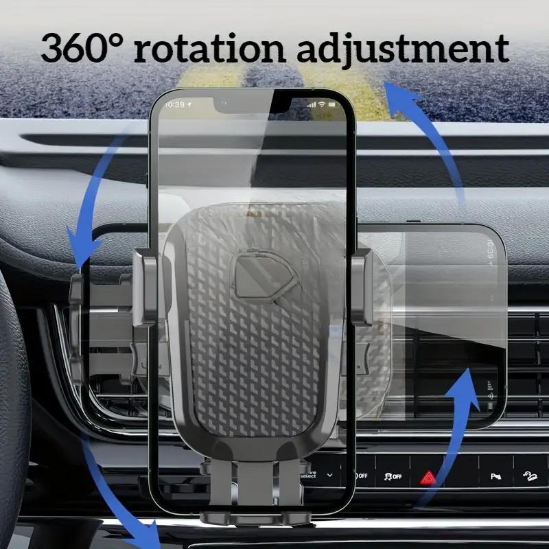 Universal Car Phone Holder Air Vent Clip Universal Mobile Phone GPS Stand Support In Car Mount Adjustable Auto Bracket