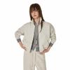 GROUND ZERO Embroidered Stand-Collar Zip-Up Cardigan