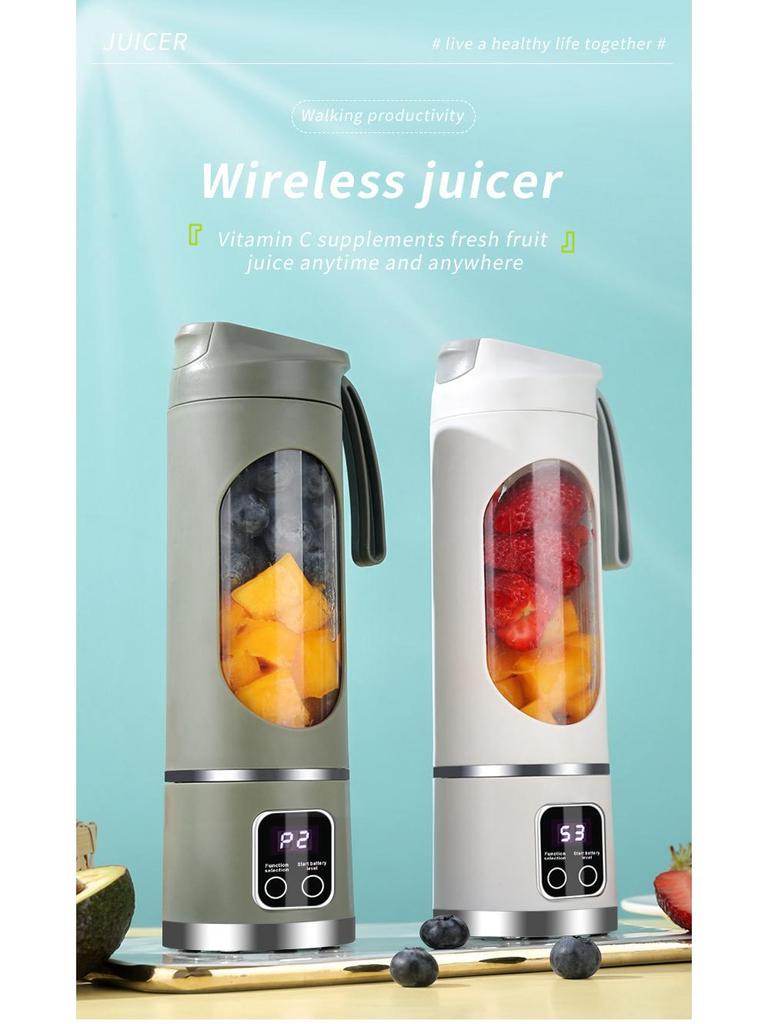 Portable Rechargeable Mini Juicer: Multifunctional Juicing Cup for Students and Homes