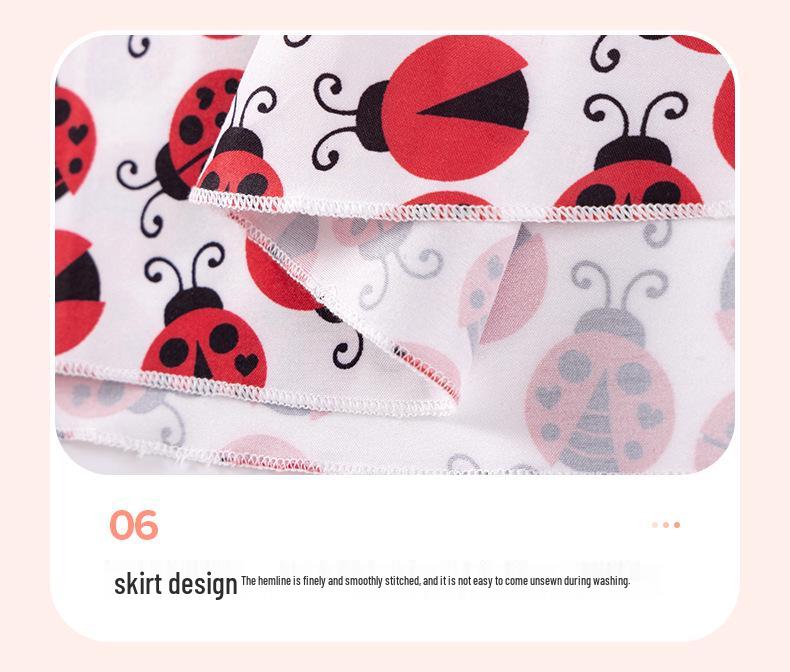Little Maven Sommer Europäischer & Amerikanischer Stil Niedliches Babykleid