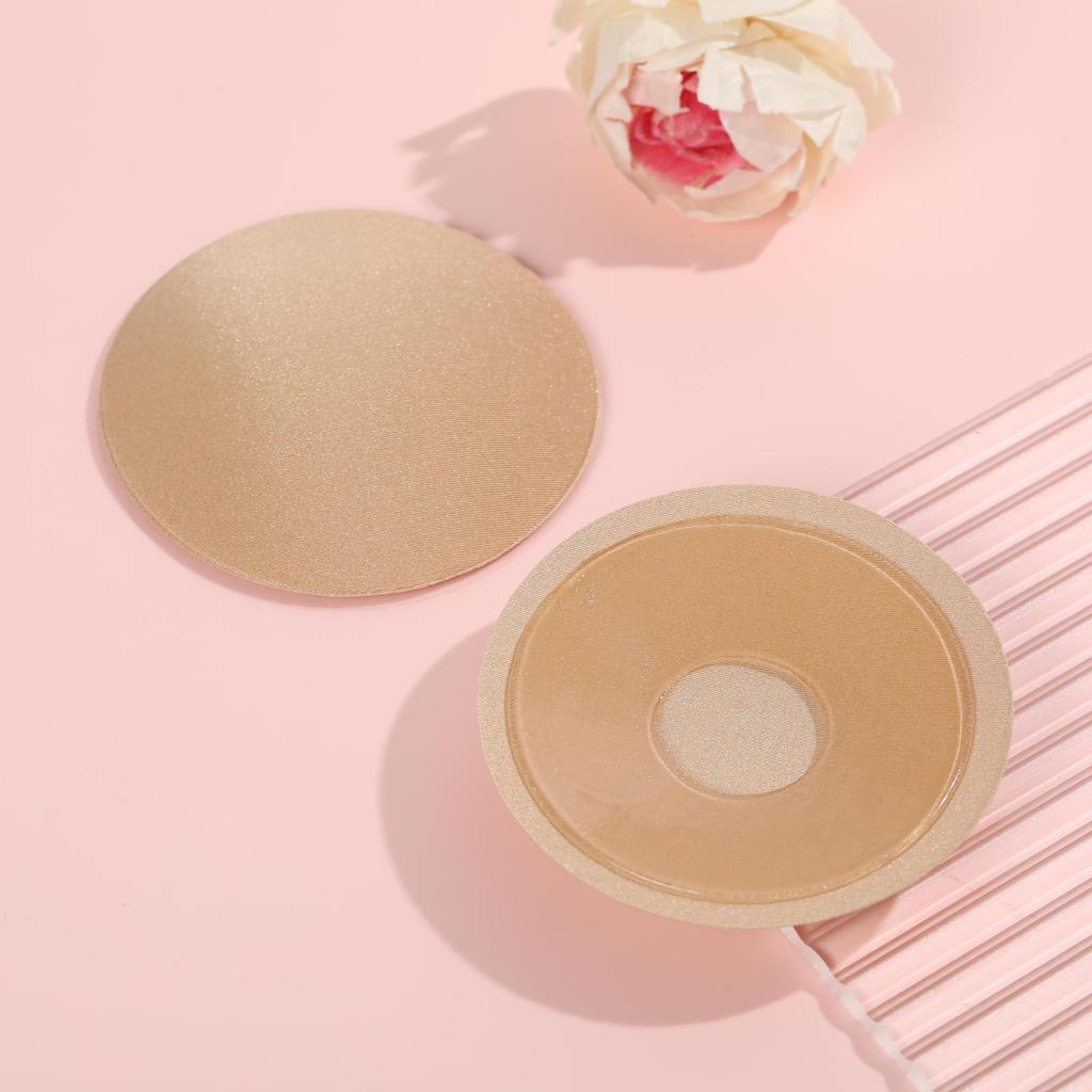 FINETOO Femei Sutien Invizibil din Silicon cu Cupă Decolteu la Spate Reutilizabil Invizibil Culoarea Pielii Acoperire Pânză Adezivă Silicon Acoperitori pentru Nisoane Pad pentru Sutien