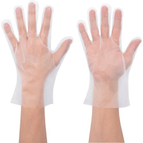 

Showa Gloves [Food Sanitation Law Compliant] No. 826 Polyethylene Gloves, 100 count, Small, Clear