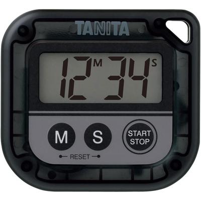 Estudio de Cocina con Temporizador Magnético BK, Impermeable, Incluido, Contador de 100 Minutos, Lavable, Negro, TD-376N