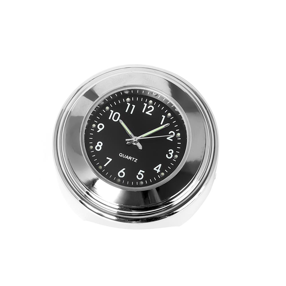 Waterproof Motorcycle Motorbike Clock/ Thermometer Thermo Fit For 7/8" or 1" Handle Bar Harley Honda Yamaha Suzuki Kawasaki