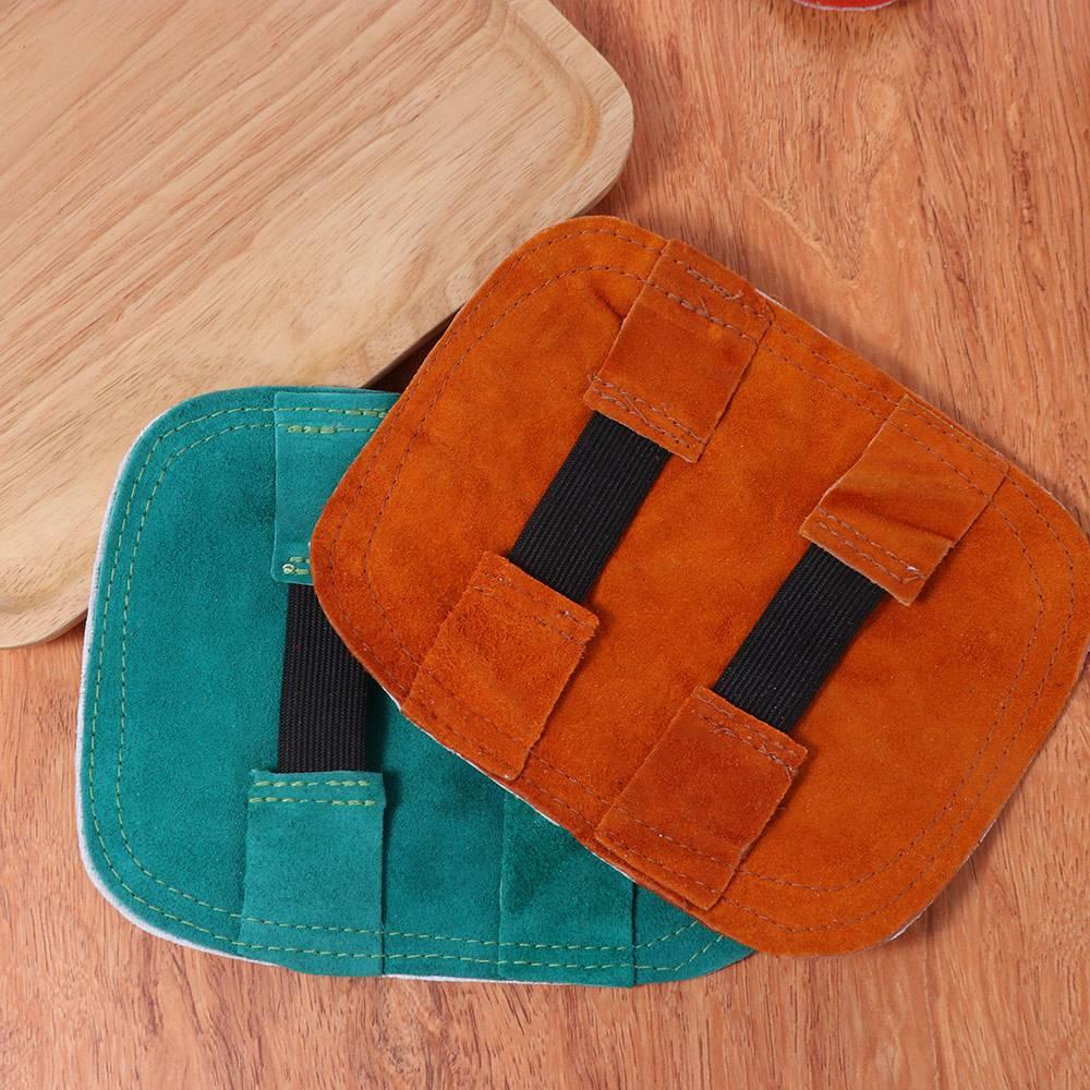 Hitzebeständige Schweißhandschuh-Polsterung, feuerfest, bequem, aluminisierte Rückseite, Schweiß-Handpolster, Aluminiumfolie, Verdickung