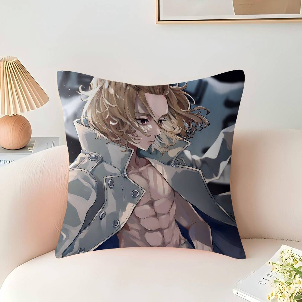 Manjiro Sano Kuddfodral Örngott Klädsel Soffa Prydnadskudde Heminredning Örngott