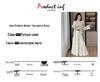 Lace-Up Backless Salt-Based Design Long Dress - Sweet Two-Piece Set for Women