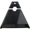 Carbon Fiber Style Front Roof Camera Cover Trim Accessories for Tesla Cybertruck (Bright Surface)