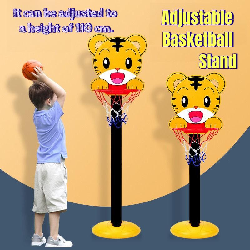 Kids Adjustable Height for Youngsters' Basketball Hoop Set with Durable Ball & Pump - Indoor/Outdoor Sport Play, Gift Birthday