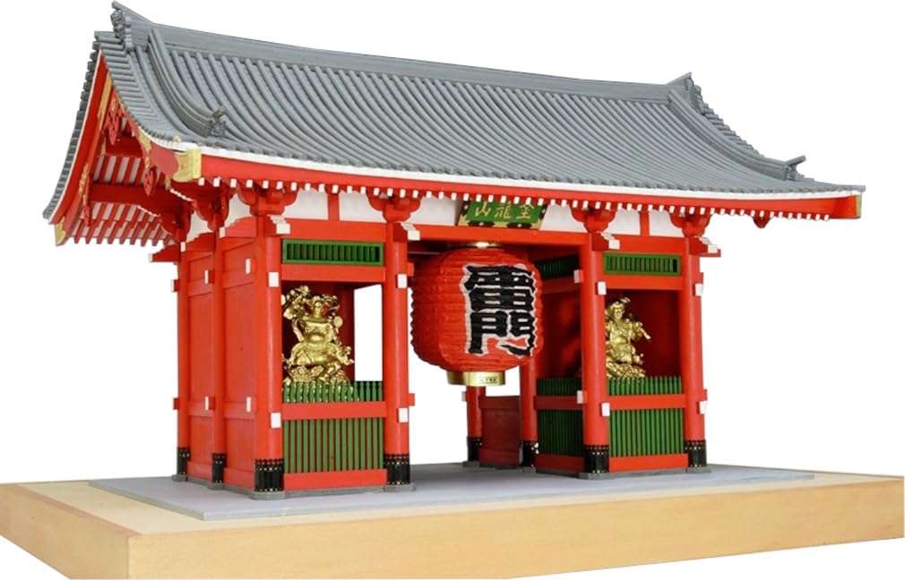Woody Joe Kaminarimon Wooden Model Assembly Kit 1/50 (Building)