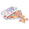28Pcs/Set Wooden Fruit Car Pairing Domino Puzzle Blocks Children Educational Toy