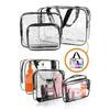 3 Transparent Travel Makeup Bags For Women And Men