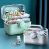 3 Layers Medicine First Aid Kit Super Large Capacity Pill Cases Organizer Family Emergency Pharmacy Storage Container Pill's Box