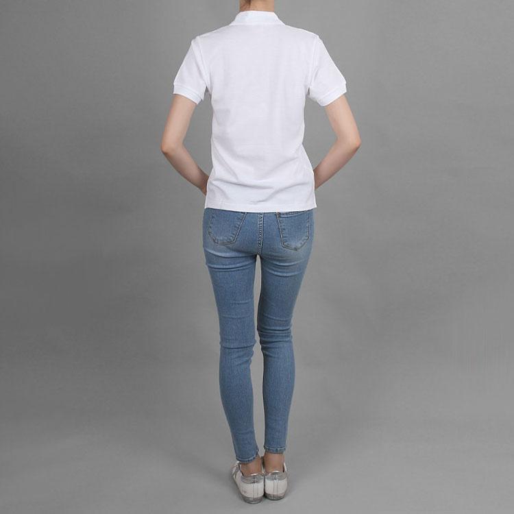 Comme des Garçons PLAY (WMNS) COMME Des GARCONS PLAY Polo Red Emblem 'White' Women's AZ-T005-051-5