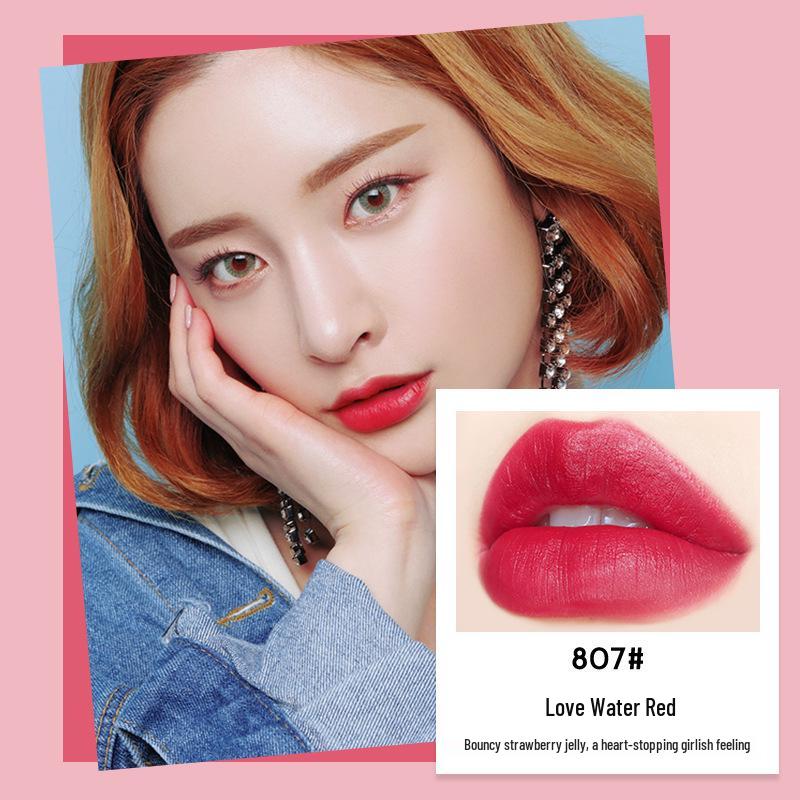 BOB Сверкающая увлажняющая помада с красной точкой - Цвет настоящей красной фасолевой пасты 3.5g