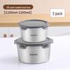 DM Portable 316L Stainless Steel Food Container Set