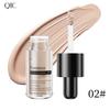 QIC Vandtæt tatoveringsconcealer uden pudder til at dække mørke rande, aknemærker og pletter, concealerpen med fuld dækning