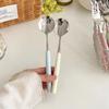 Long Handle Stainless Steel Coffee Spoon Teaspoon for Dessert Ice Cream And Cake - Kitchen Tableware And Gadgets