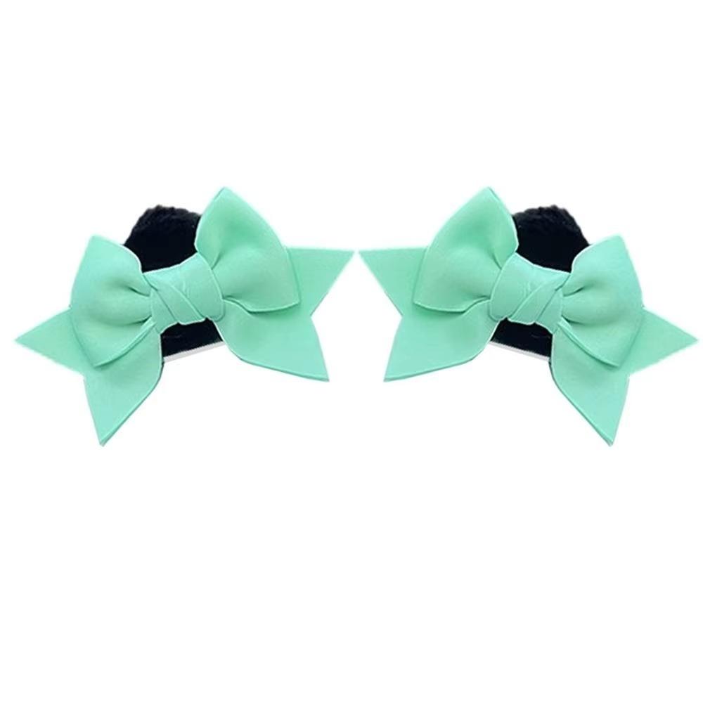 2Pcs Butterfly Knot Motorcycle Hat Decoration Bowknot Moto Helmet Ears  for Women Cycling