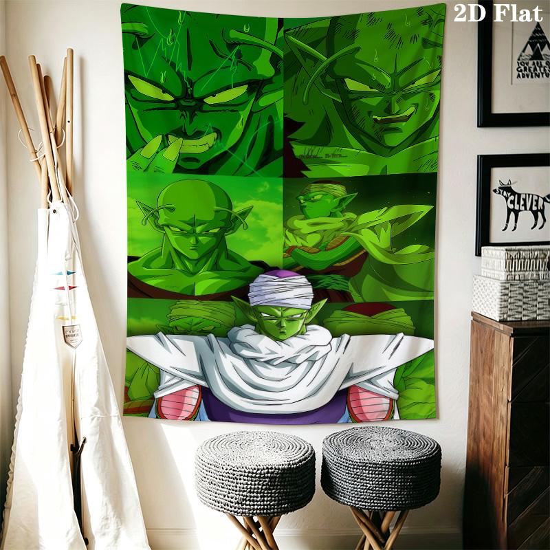 Piccolo Wall Tapestry Aesthetic Wall Hanging Printed Fabric Blanket Decorative Tapestries For Bedroom Living Room Home Decor