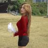 V Neck Slim Crop Tops Sweet Skinny Bodysuit Chic Bottoming Top  Streetwear