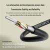 GYTZA Outdoor Armored 12-Core Single-Mode LSZH Fiber Optic Cable