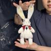 DIY Falling Star Rabbit Plush Keychain Kit Handmade Stuffed Animal Craft Set Creative Gift for Friends