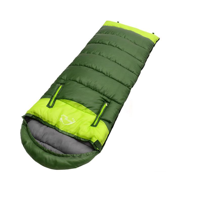 Voděodolný cestovní spací pytel na zip Outdoor Windproof Couple Camping Quilt