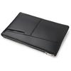 Casual Men's Clutch Bag Black PU Leather 25x2x17 cm Stylish Organizer for Essentials