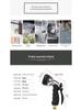 Electroplated High-Pressure Multifunctional Shower Head & Garden Watering Nozzle for Landscaping & Car Washing