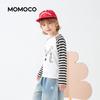 MOMOCO Boys' Colorblock Raglan Long Sleeve T-Shirt