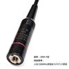 HYS 120300MHz Airband Reception Compatible SMAP Connector Flexible Handheld Antenna Compatible with YAESU and ICOM Radios