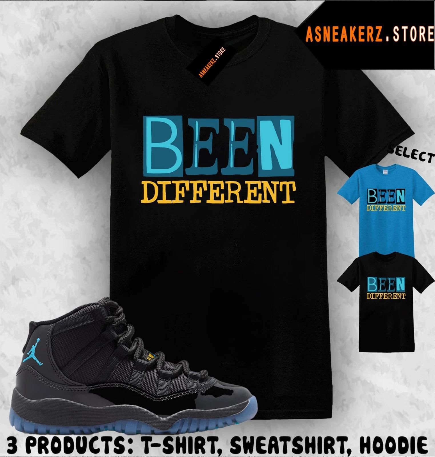 

Shirt To Match AJ 11 Gamma Blue 2025 Sneaker Matching Tee Been Different T-Shirt M
