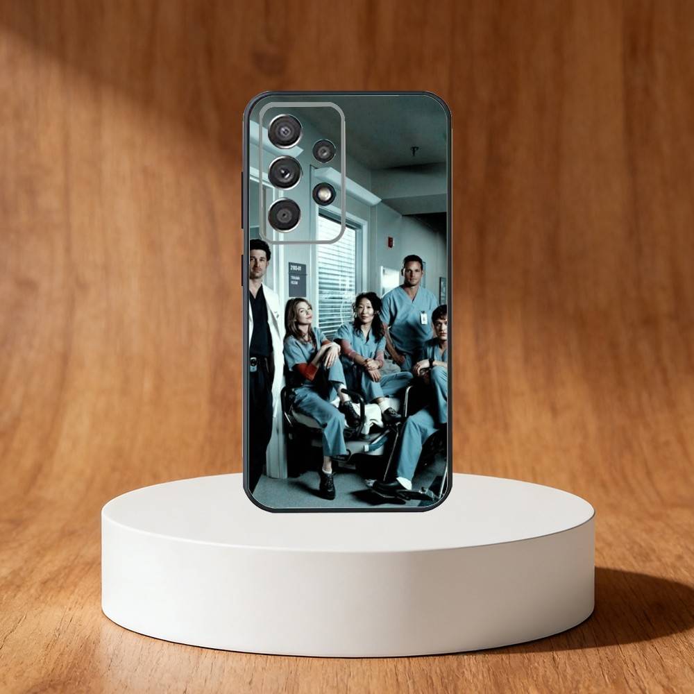 G-GreysS A-Anatomy-Y Phone Case For Samsung S25,S24,S21,S22,S23,S30,Ultra,S20,Plus,Fe,Note,10,9,5G Black Cover