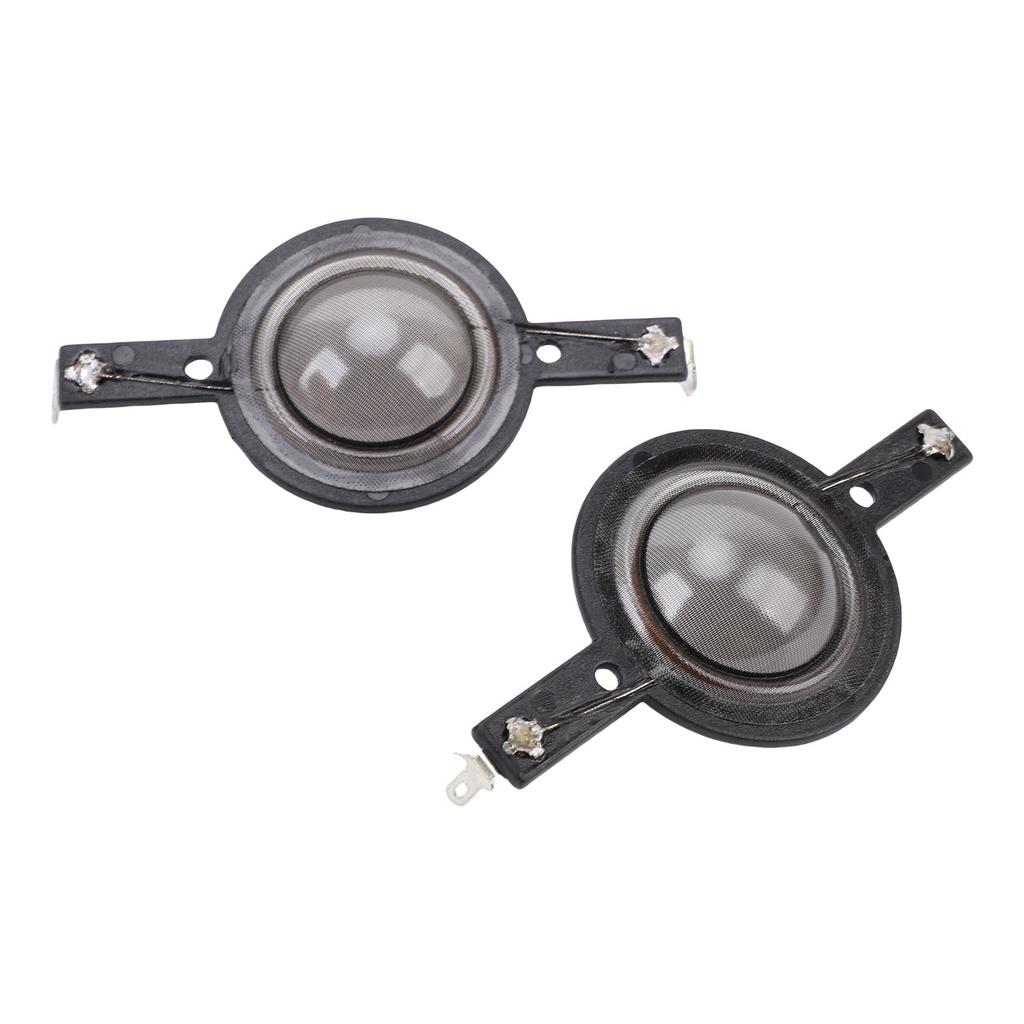 2Pcs 4in Speaker Membrane Silk 25.4mm DCR 5.4 Ohm  Tweeter Diaphragm for Speaker Upgrade Repair