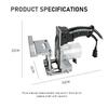 Adjustable Electric Drill Conversion Bracket DIY Projects Precise Drilling Slotting Mold Mini Grooving Machine Rack