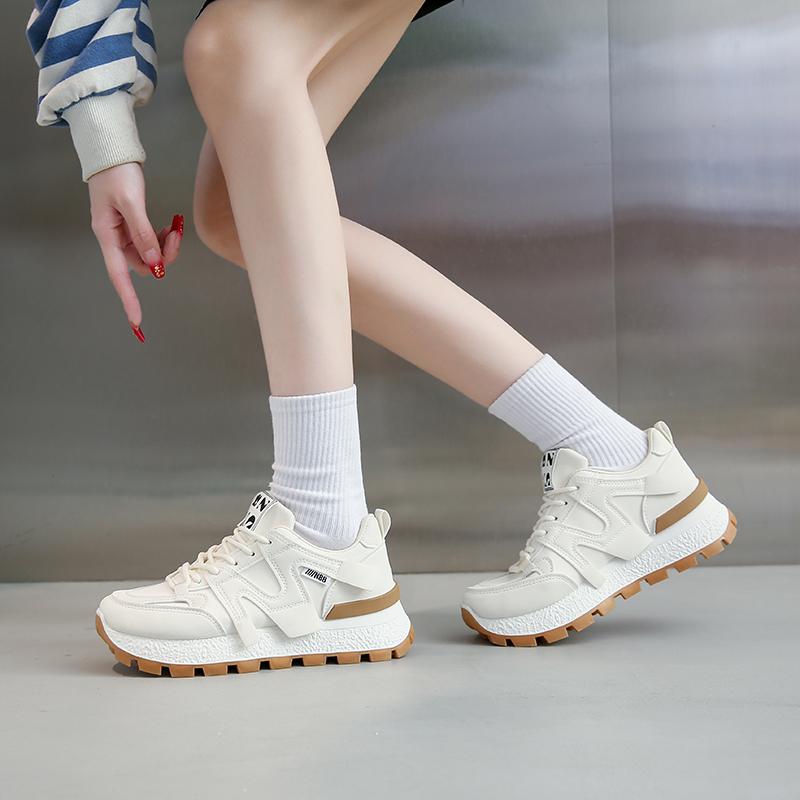 Nové vysoce kvalitní dámské kožené párové tenisky prodyšné pohodlí ležérní venkovní běhání dámské boty Zapatillas Mujer