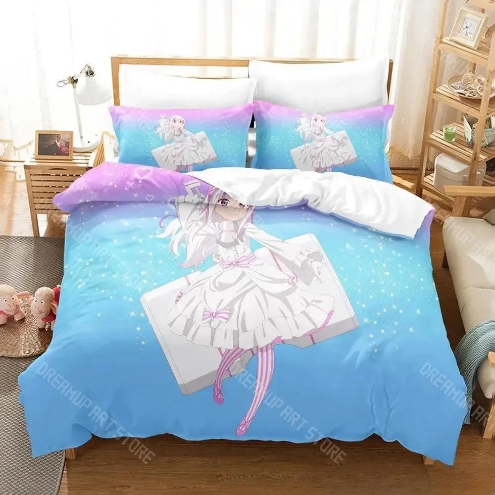 3D Print BOFURI I Don’t Want to Get Hurt, so I’ll Max Out My Defense Anime Bedding Set Single Twin Full Queen King Size Bed Set