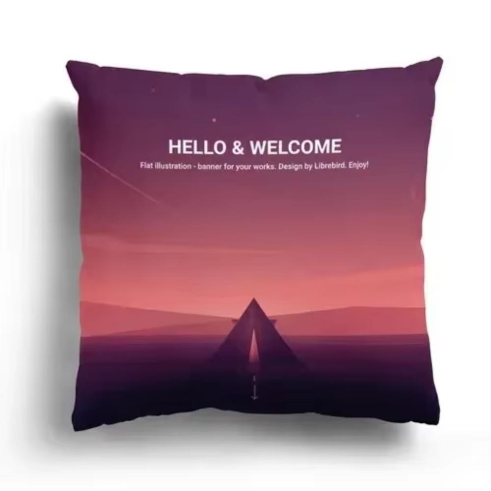 Home Room Decoration Office Seat Living Room Sofa Cushion Cover X X Peach Skin Pillowcase