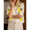 Spring Summer Women Sweet Age-reducing Short Sleeve Knit Cardigan Casual Sweater Top